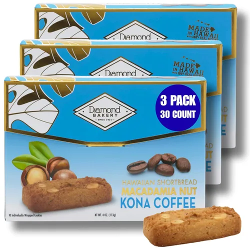 Miniatura 21 de Galletas de mantequilla hawaianas, originales 4.4 onzas (4.41 oz)