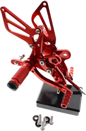 Miniatura 9 de FXCNC Reposapiés ajustables para motocicleta CNC Billet, compatibles con GSXR1300 GSX1300R HAYABUSA 1999-2020