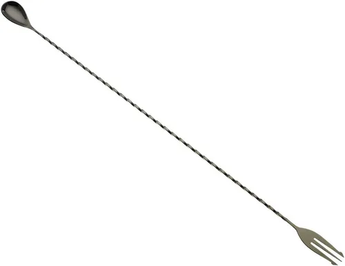 Miniatura 18 de Barfly Cuchara de barra de piña, extremo 13 1/4" (33.7 cm), acero inoxidable