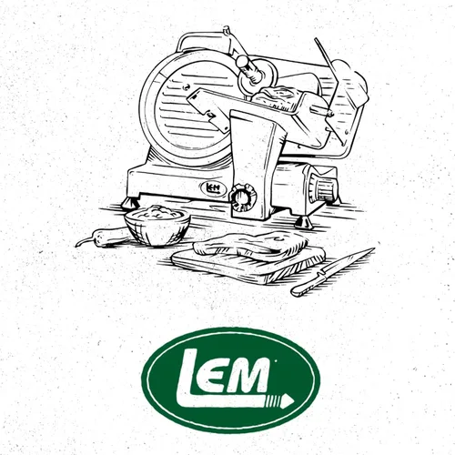 Miniatura 8 de LEM Products BigBite Máquina Cortadora Eléctrica de Carne de Aluminio Fundido de 12 Pulgadas con Afilador Incorporado, Plateado