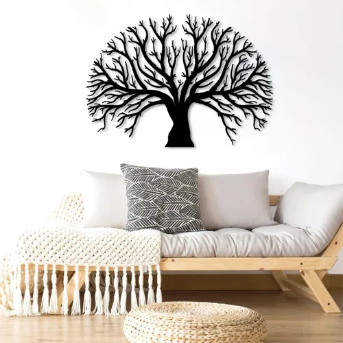 Miniatura 2 de Arte de pared de metal árbol de la vida, arte de pared de árbol de la vida, decoración de pared de árbol de la vida, decoración de pared de metal