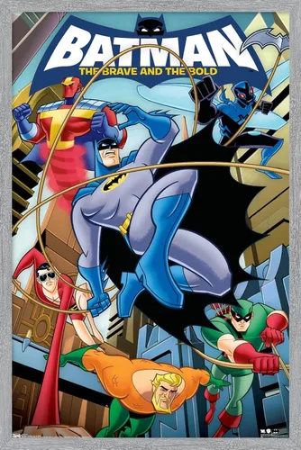 Miniatura 11 de Trends International DC Comics - Póster de pared de Batman - The Brave and The Bold de 22.375 x 34 pulgadas, versión premium sin marco
