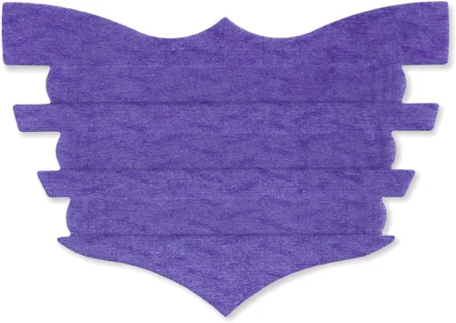 Miniatura 6 de Flair Tiras nasales equinas para caballos (negro, paquete de 6), tiras nasales adhesivas equinas y soporte, mejora la respiración para competición