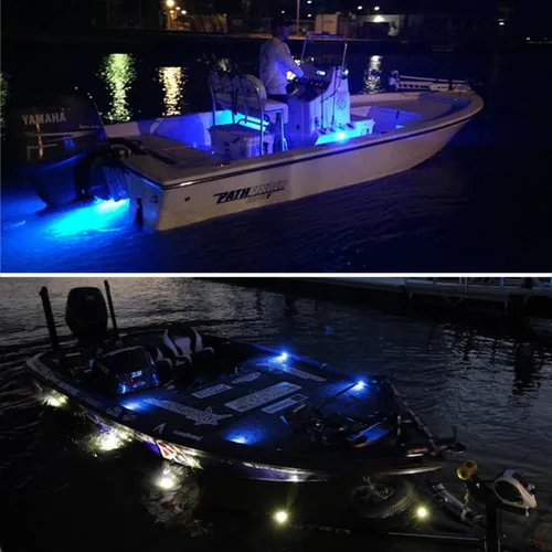 Miniatura 7 de Boaton Luces LED de pesca nocturna - Luces de cortesía, cubierta, navegación para barcos (Azul)