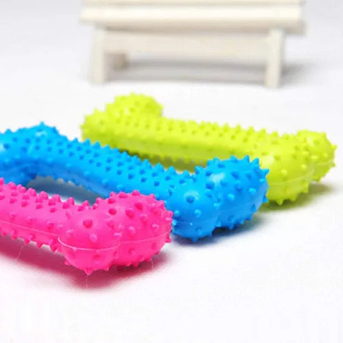 Miniatura 6 de Juguetes masticables para mascotas, resistentes a la mordedura de hueso, perro, cachorro, espina molar, juguete masticable para entrenamiento