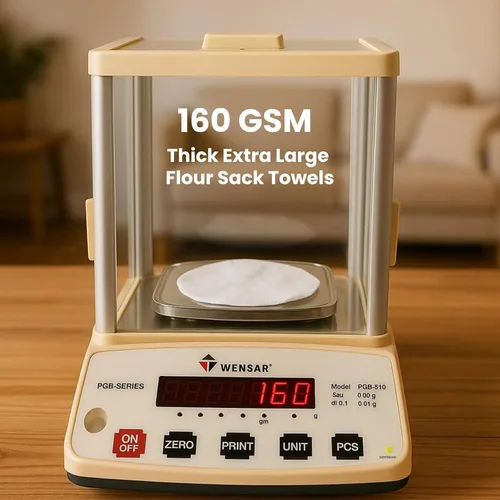 Miniatura 6 de Toallas de saco de harina Toalla de té para manualidades Paños de cocina Toalla de algodón en blanco para bordado Cubierta de lino