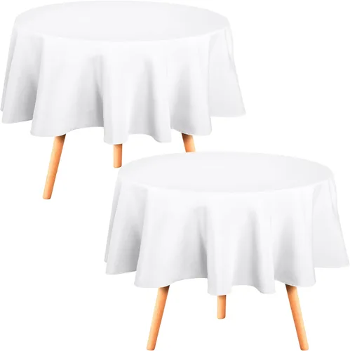 Miniatura 38 de Utopia Kitchen Mantel rectangular, 1 paquete, mantel lavable a máquina, mantel de poliéster para comedor, fiestas de bufé, pícnics, eventos, bodas