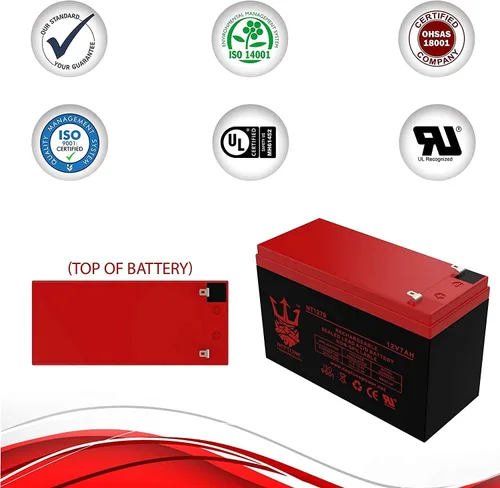Miniatura 4 de Marca NT1270 12V 7AH SLA Batería Recargable de Repuesto para Razor MX350/ZR350 Versión 33-36+ Batería 12V 7AH - Paquete de 2