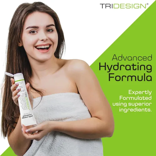 Miniatura 4 de TRIDESIGN Unific Energy - Acondicionador hidratante sin enjuague para cabello rizado, suero antiencrespamiento y acondicionador profundo