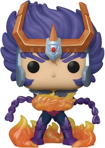 Miniatura 5 de Funko Pop! Anime: Seiya - Figura de vinilo de Phoenix Ikki (con funda protectora de caja de pop)