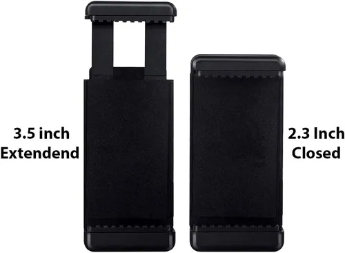 Miniatura 3 de r - Soportes universales para trípode con doble punto de montaje para iPhone, Android y todos los teléfonos inteligentes de hasta 3.5 pulgadas