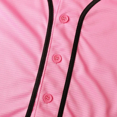 Miniatura 58 de Phoneutrix Camiseta de béisbol en blanco para jóvenes, camisetas de manga corta para niños, uniformes deportivos