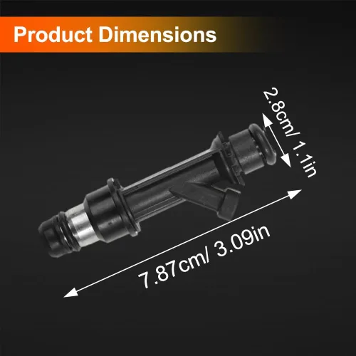 Miniatura 3 de Inyector de combustible compatible con Chevrolet AVEO 2004-2008, compatible con Pontiac WAVE 2005-2007, WAVE5 2005, número de pieza: 96386780