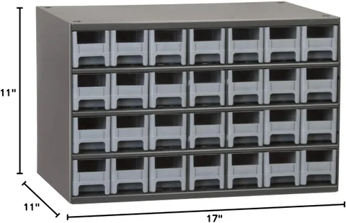 Miniatura 7 de Akro-Mils Gabinete de almacenamiento de acero para garaje, organizador de piezas pequeñas, gabinete de metal para hardware, clavos, tornillos