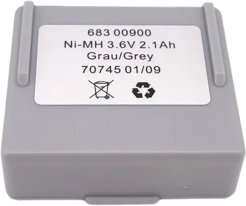 Batería de 3.6V Ni-MH 2100mAh 2.1Ah 68300900 para HETRONIC 683 00900 Batería de control remoto nuevo, gris y gris