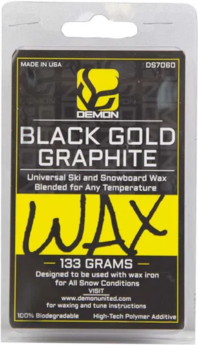 Miniatura 5 de DEMON UNITED Srvl - Kit de cera de esquí y kit de cera de snowboard, incluye 14.07 oz de cera, cepillo de nailon, 2 raspadores y limpiador de base