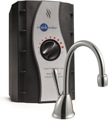 Insinkerator Transcape View – Despachador de agua caliente instantánea, H-ViewC-SS, 115 volts Cromado