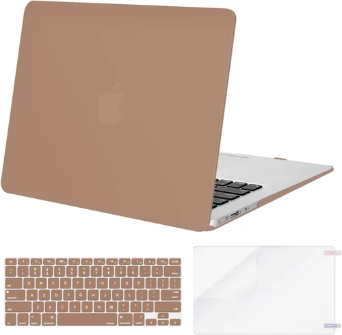 Miniatura 17 de MOSISO Funda compatible con MacBook Air de 13 pulgadas (modelos: A1369 y A1466, versión anterior 2010-2017), carcasa rígida de plástico, cubierta