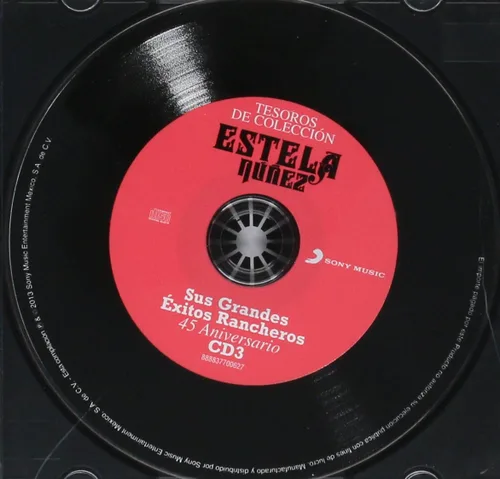 Miniatura 5 de TESOROS DE COLECCION: 45 ANIVERSARIO - SUS GRANDES EXITOS RANCHEROS (3 CD'S)