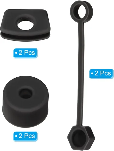 Miniatura 3 de PATIKIL Tapón de silicona para popote 2.0 de 40 onzas/30 onzas, juego de 12 accesorios para vasos que incluye 4 tapas para pajilla, 4 tapones