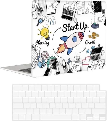 Miniatura 21 de Funda rígida compatible con MacBook Air de 15 pulgadas versión 2023 con chip M2 y pantalla de retina líquida de 15.3 pulgadas, funda protectora