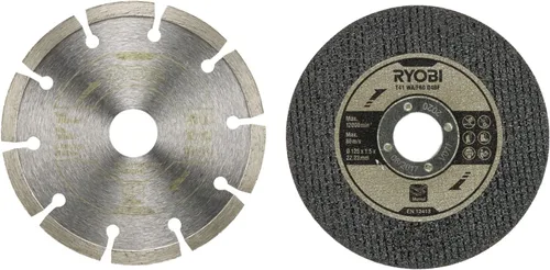 Miniatura 3 de Ryobi RAK6AGD125 Amoladora angular 4.921 in Kit de corte (6 piezas)