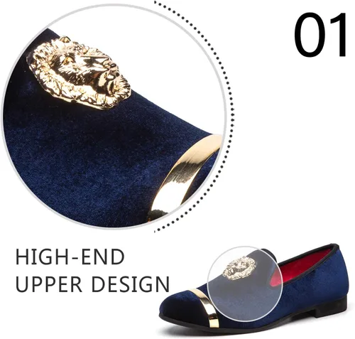 Miniatura 2 de JITAI Penny Mocasines de piel con forro para hombre