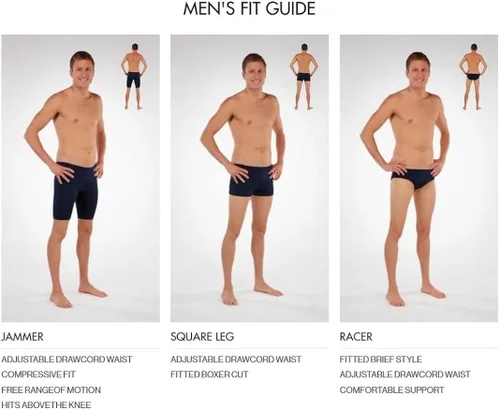 Miniatura 3 de TYR Mens Tyreco Square Leg Swimsuit Brief Jammer