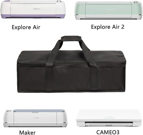 Miniatura 4 de YELAIYEHAO Bolsa de transporte compatible con Cricut Explore Air y Maker, bolsa impermeable compatible con Cricut Explore Air y suministros