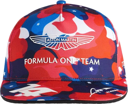 Miniatura 2 de Sombrero Aston Martin Cognizant F1 Fernando Alonso Special Edition Kimoa USA GP Multicolor