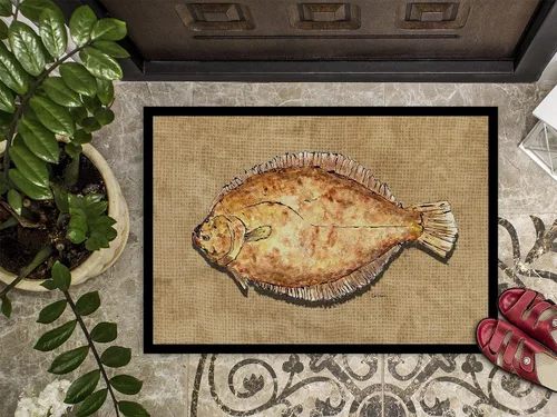 Miniatura 3 de Caroline's Treasures 8821MAT - Tapete para puerta delantera, 18 x 27 pulgadas, para interiores y exteriores, para entrada, antideslizante, lavable