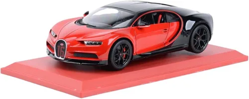 Miniatura 2 de HTLNUZD Bburag 1/18 Sport Alloy Racing Car para Bugatti Chiron Die Casting Classic Car Model Collection Gift