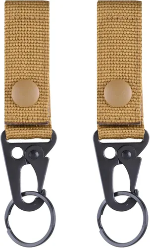 Miniatura 14 de TRIWONDER Clips de boca ampliados HK Gancho de alta resistencia Ganchos a presión Clips de honda para Paracord al aire libre bolsa mochila