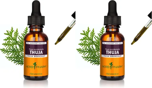 Miniatura 7 de Herb Pharm Thuja Branchlet - Gotas de extracto líquido solo para uso externo, 1 onza