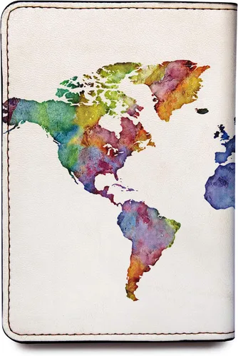 Miniatura 2 de Wanderlust - Soporte para pasaporte de cuero para mujer