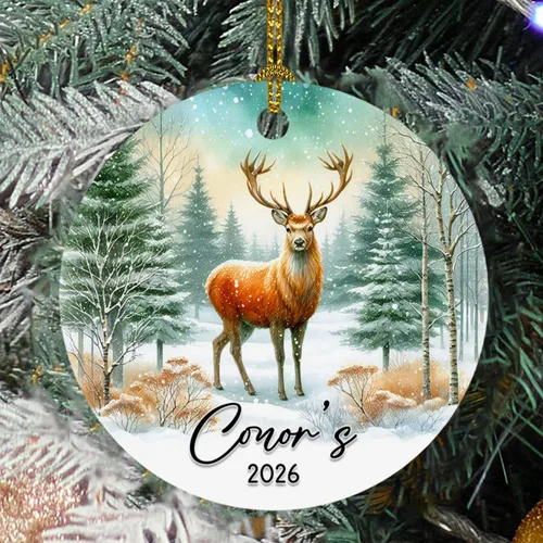 Miniatura 17 de Adorno de cristal de Navidad personalizado con nombre, muñeco de nieve personalizado para árbol de Navidad 2025, nuevo adorno de Navidad para bebé
