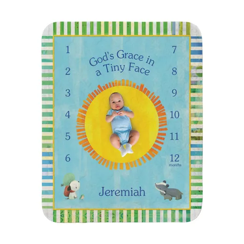 Miniatura 18 de I See Me! Manta personalizada, manta con nombre, regalo de bautizo, regalo de bautismo, manta acolchada personalizada para bebé, recién nacido