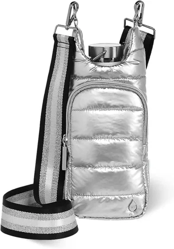 Miniatura 11 de WanderFull Original HydroBag Fits Up to 32 oz Water Bottle Holder with Strap – Hands-Free Crossbody Water Bottle Carrier Bag with Phone Pocket