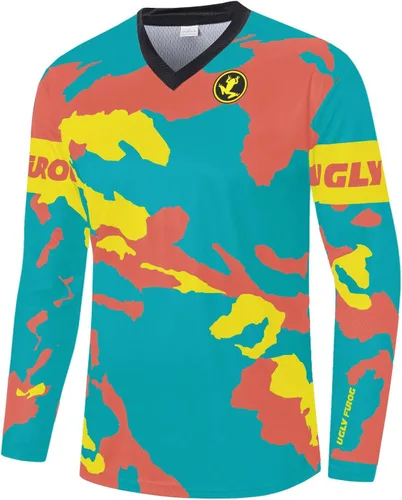 Miniatura 22 de UGLY FROG Powersports-Jerseys Camisa de descenso para hombre, ropa de verano, gran