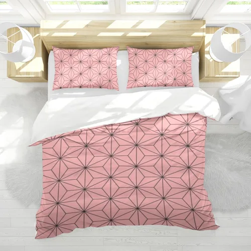 Miniatura 4 de INFLAG Juego de ropa de cama de anime: juego de funda de edredón de microfibra cepillada suave de 68 x 90 pulgadas, 3 piezas, 1 funda de edredón