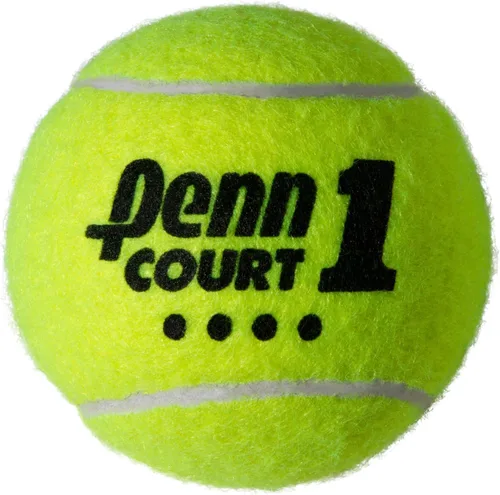 Miniatura 2 de Penn Court 1 Pelotas de tenis recreativas – Pelotas de tenis presurizadas de fieltro de servicio regular – 1 lata, 3 pelotas