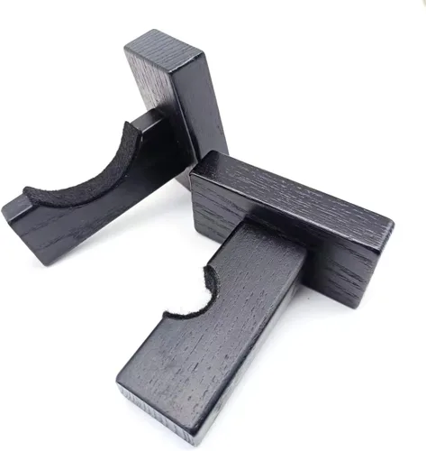 Miniatura 6 de Orga'Neat Estuche de exhibición para bate de béisbol, soporte de pared para bate colgador, estante horizontal de árbol de fresno sólido hecho a mano