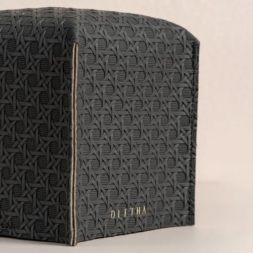 Miniatura 4 de OLETHA Funda cuadrada para caja de pañuelos, decoración estética de escritorio para habitación, hogar y oficina, soporte para cajas de pañuelos