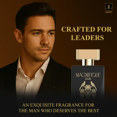 Miniatura 3 de Liberty Oud Eau de Parfum para hombre, 3.4 onzas, edición de aniversario Magnifique, perfume de lujo Oud, regalo premium para hombres, frescura