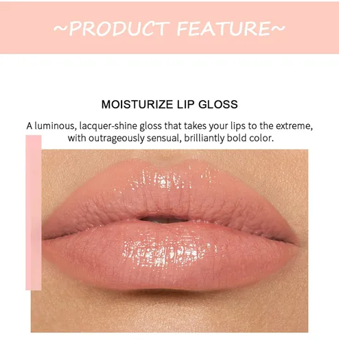 Miniatura 5 de Juego de 6 brillos de labios hidratantes suaves, hidratantes, neutros, nude, nutritivo, brillante, para mujeres y niñas