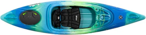 Perception Joyride - Kayak sentado dentro para adultos y niños - Kayak recreativo y multiagua con ranura para selfie Deja Vu