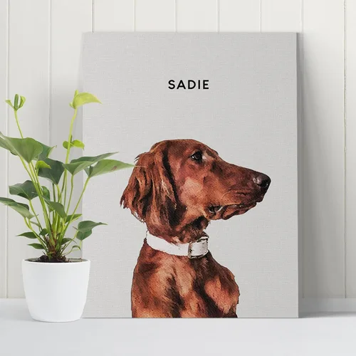 Miniatura 3 de Furrlio Retrato de mascotas de tus fotos - Regalos conmemorativos para perros por pérdida de perro, regalo personalizado para su cumpleaños, regalo