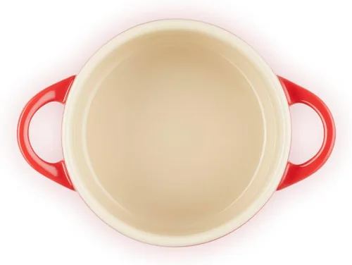 Miniatura 3 de Le Creuset Mini Cocotte redonda de gres, 236 ml, rojo cereza Cerise
