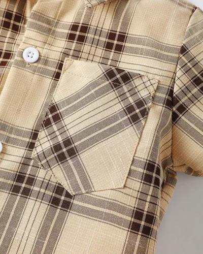 Miniatura 23 de Conjunto de ropa de verano para bebé y niño, camiseta de manga corta de algodón, pantalones cortos de dinosaurios, conjunto de ropa para niño