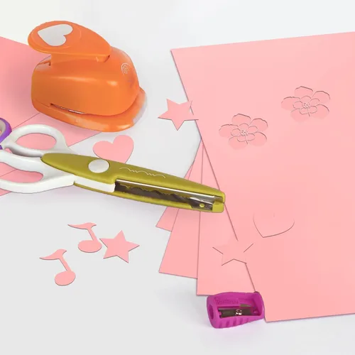 Miniatura 6 de 100 hojas de cartulina rosa de 8.5 x 11 pulgadas, papel de impresora de tarjetas rosa Goefun para artes y manualidades, presentaciones, impresión